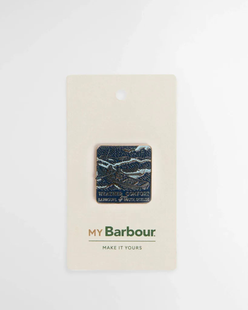 Barbour Archive Pin - Stormy Seas
