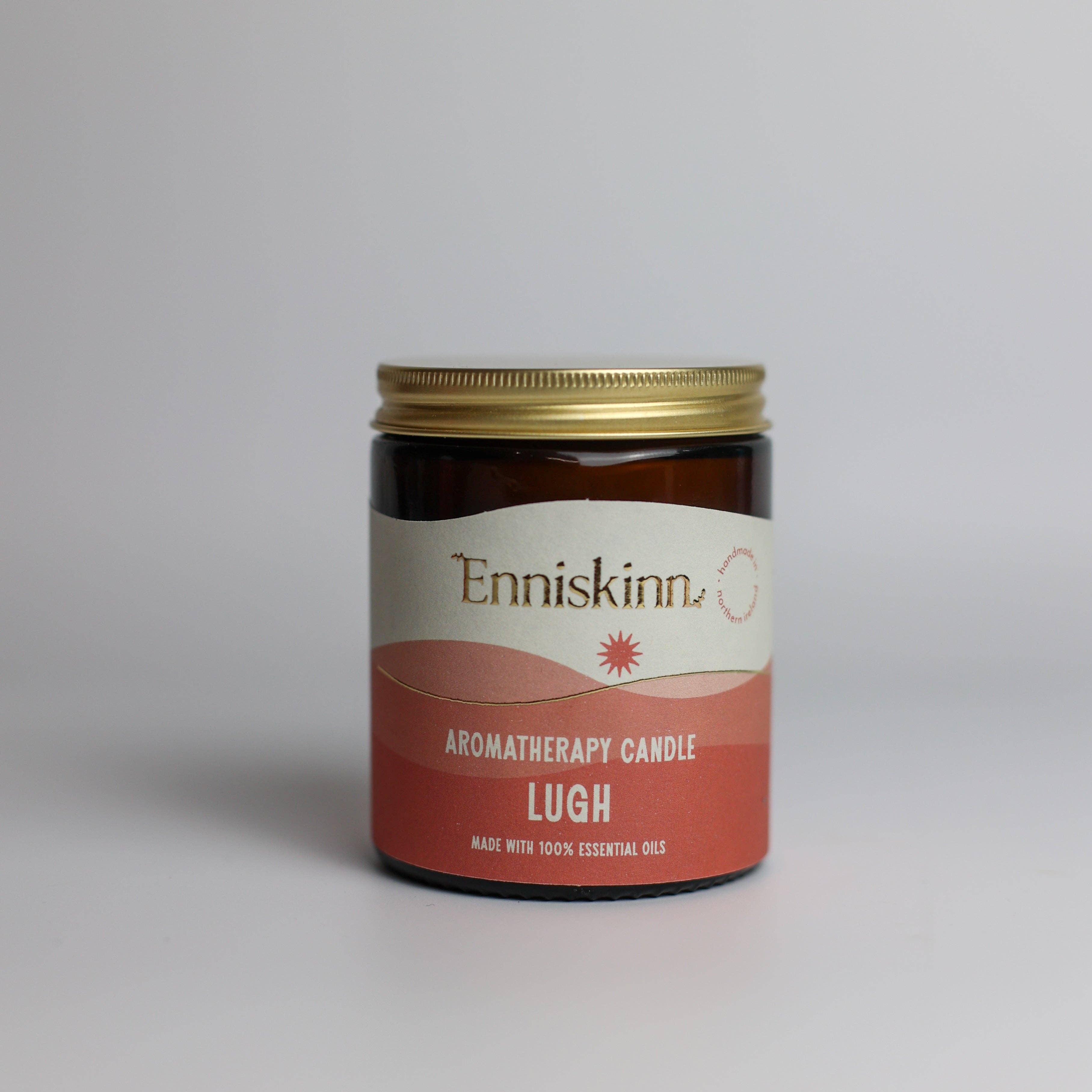 Energising Aromatherapy Candle - 100% essential oils - Lugh