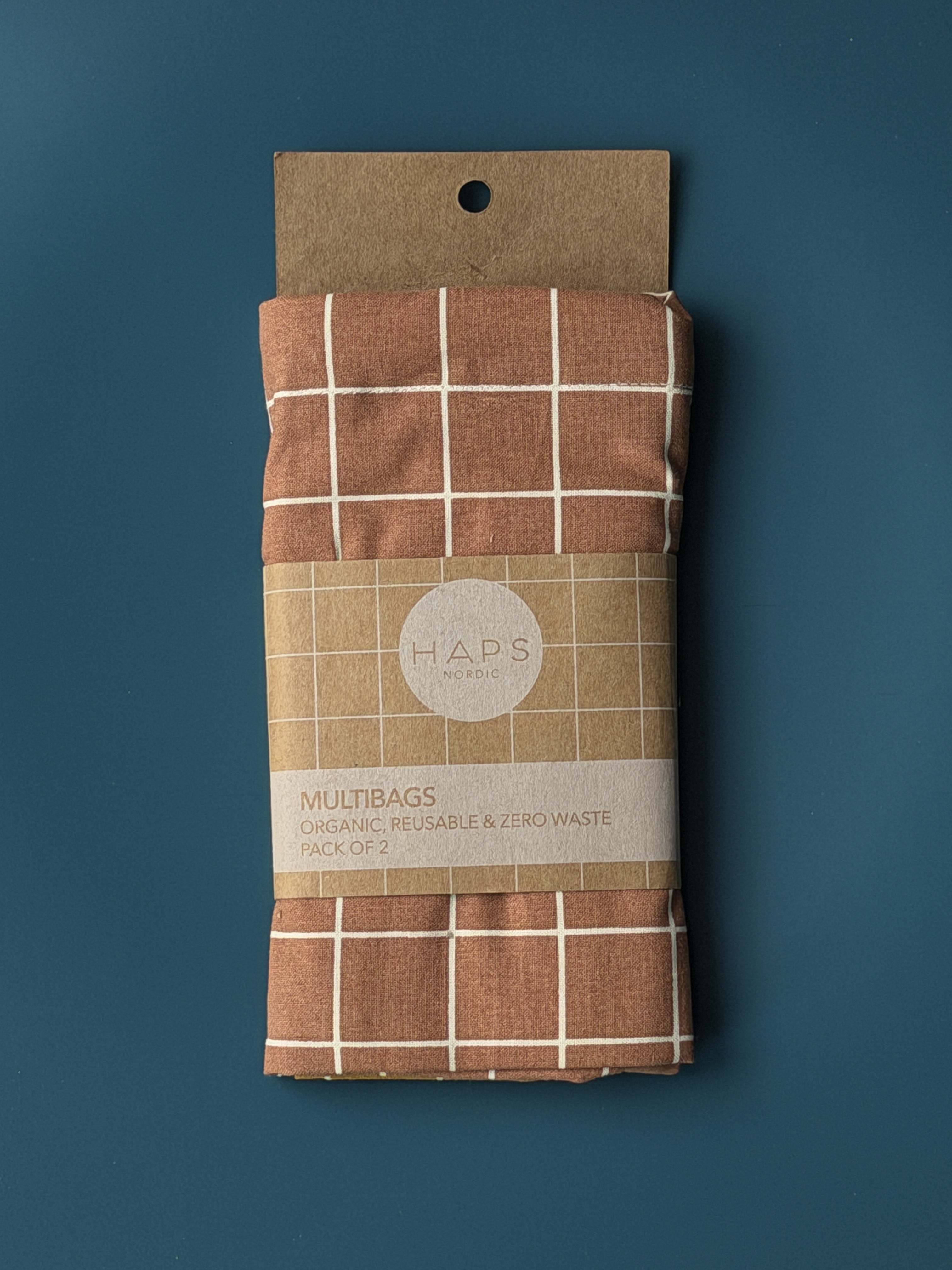 Multi Bag 2-PACK - Autumn Check