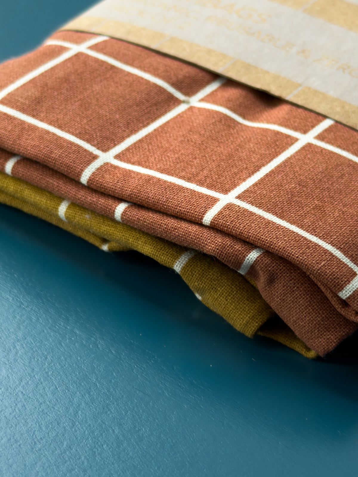 Multi Bag 2-PACK - Autumn Check