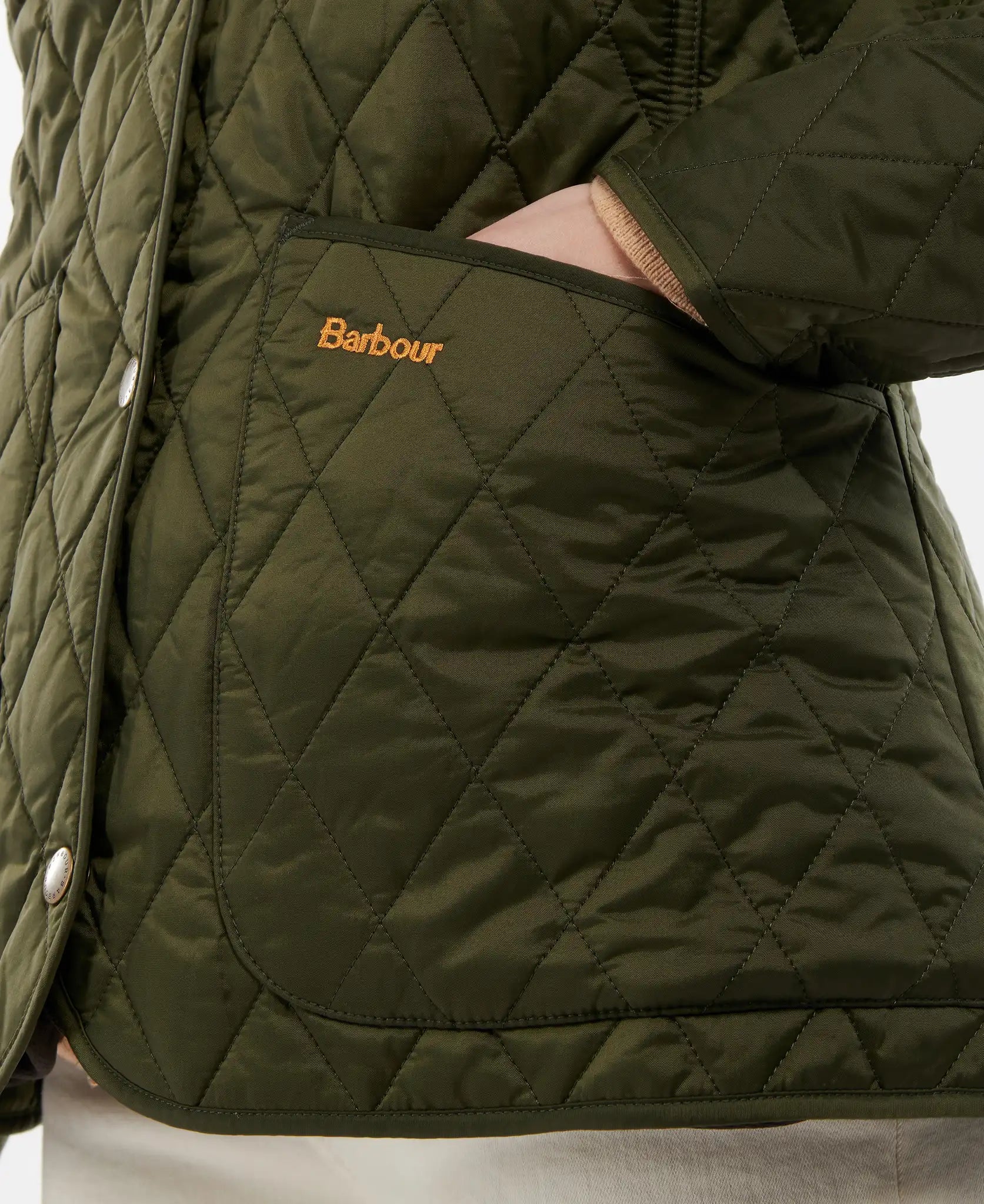 Barbour Annandale Quilted Jacket - Olive