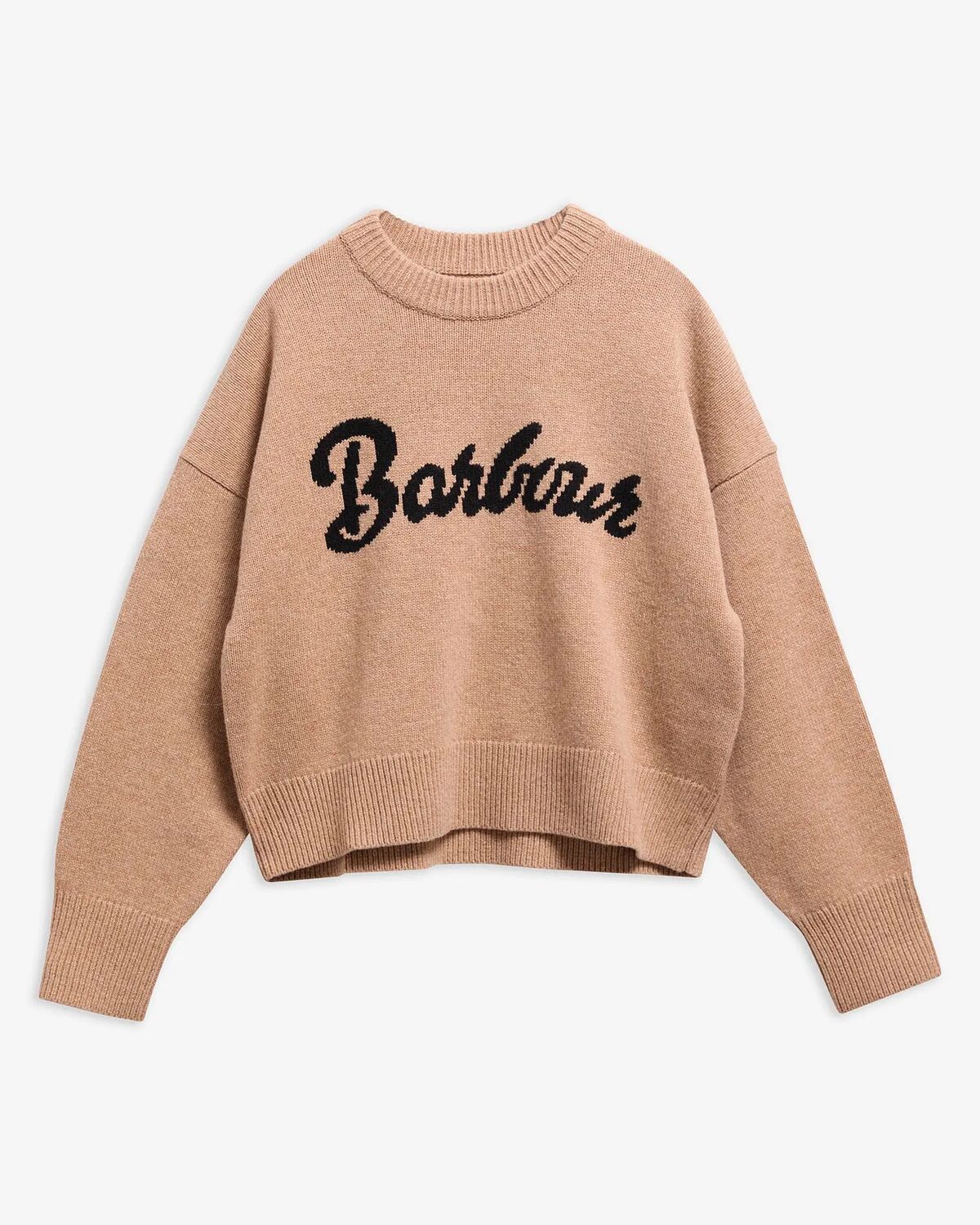 Barbour Ivybridge Knitted Jumper - Beige