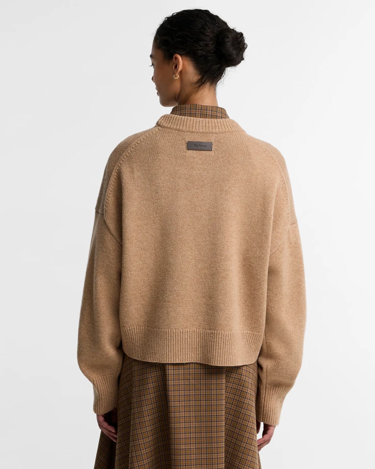 Barbour Ivybridge Knitted Jumper - Beige