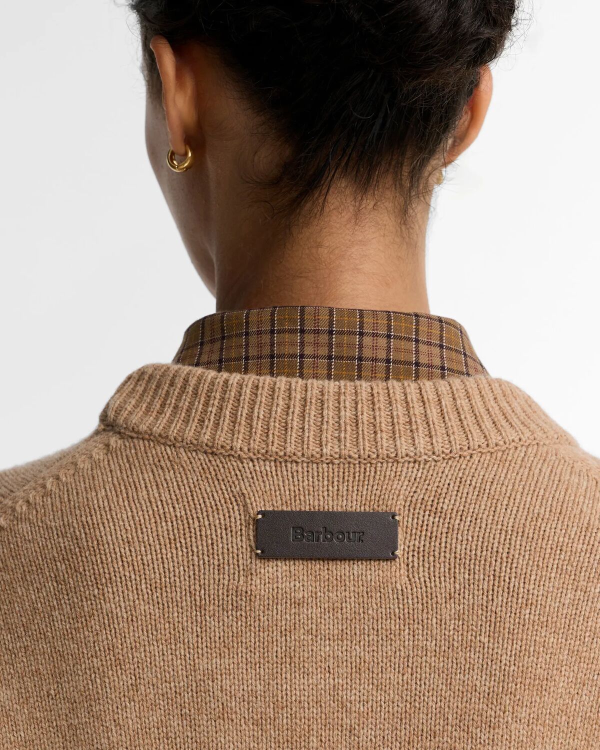Barbour Ivybridge Knitted Jumper - Beige
