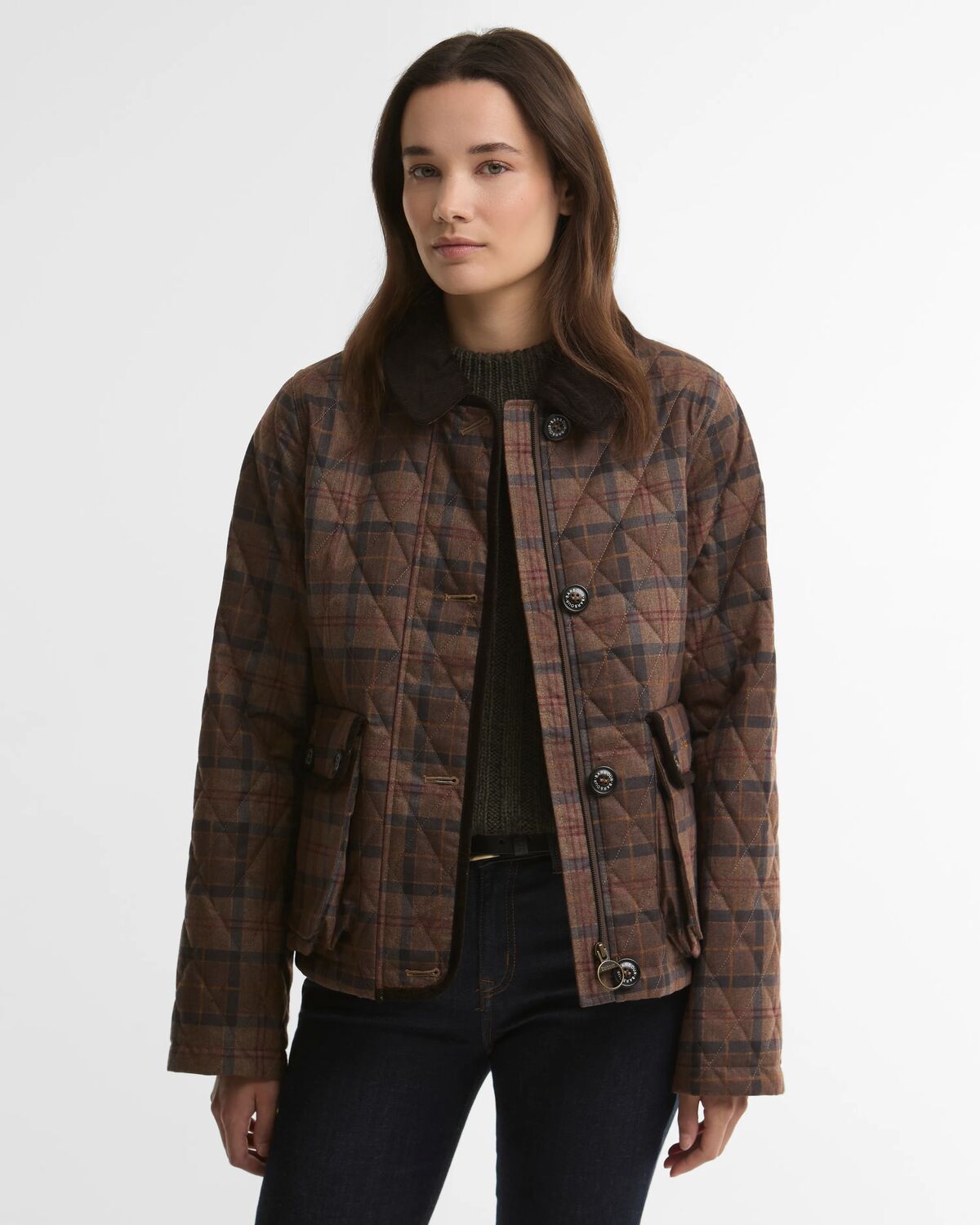 Barbour Loudon Tartan Quilted Jacket
