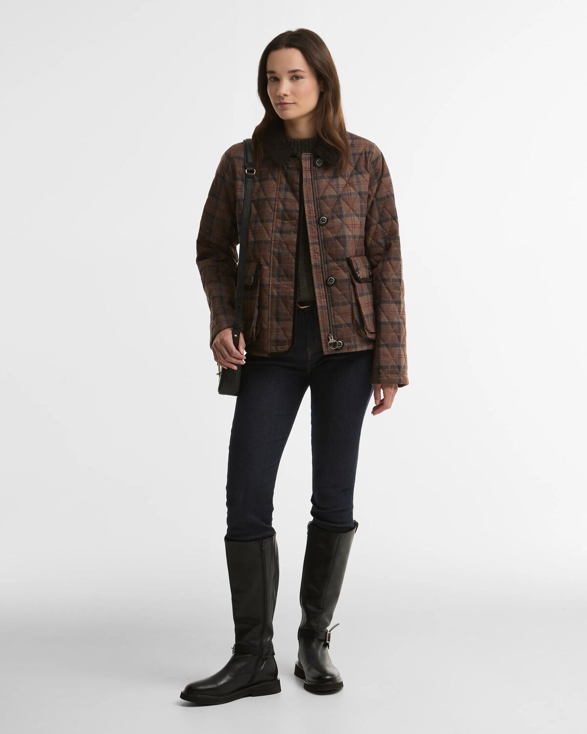Barbour Loudon Tartan Quilted Jacket