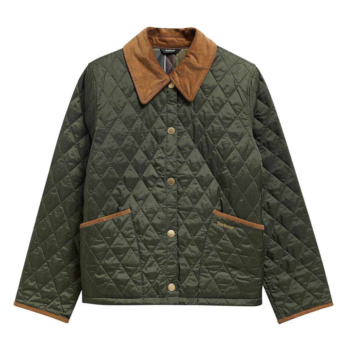 Barbour Icons Cropped Liddesdale Quilted Jacket
