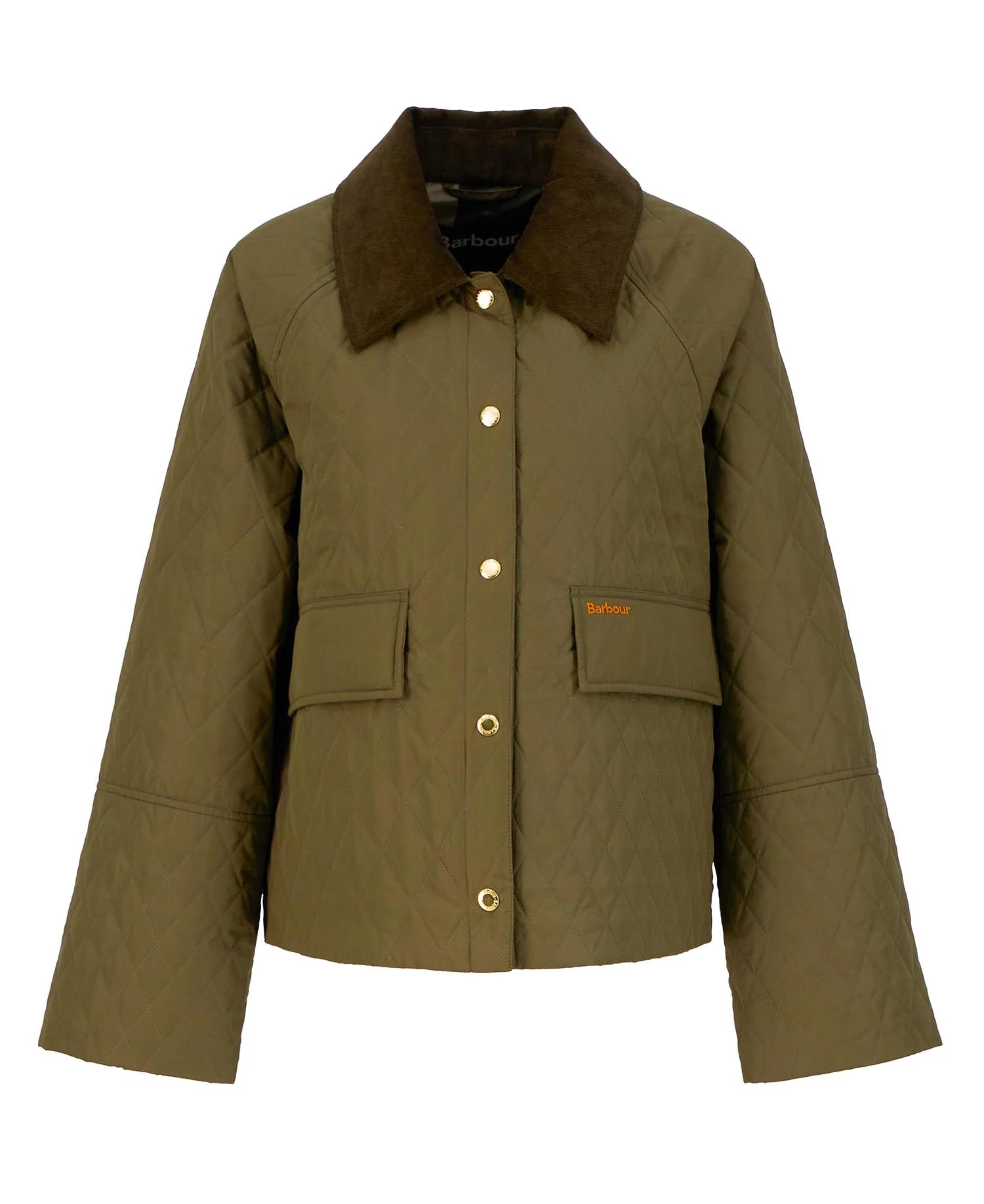 Barbour Kirby Quilted Jacket - Ivy Green