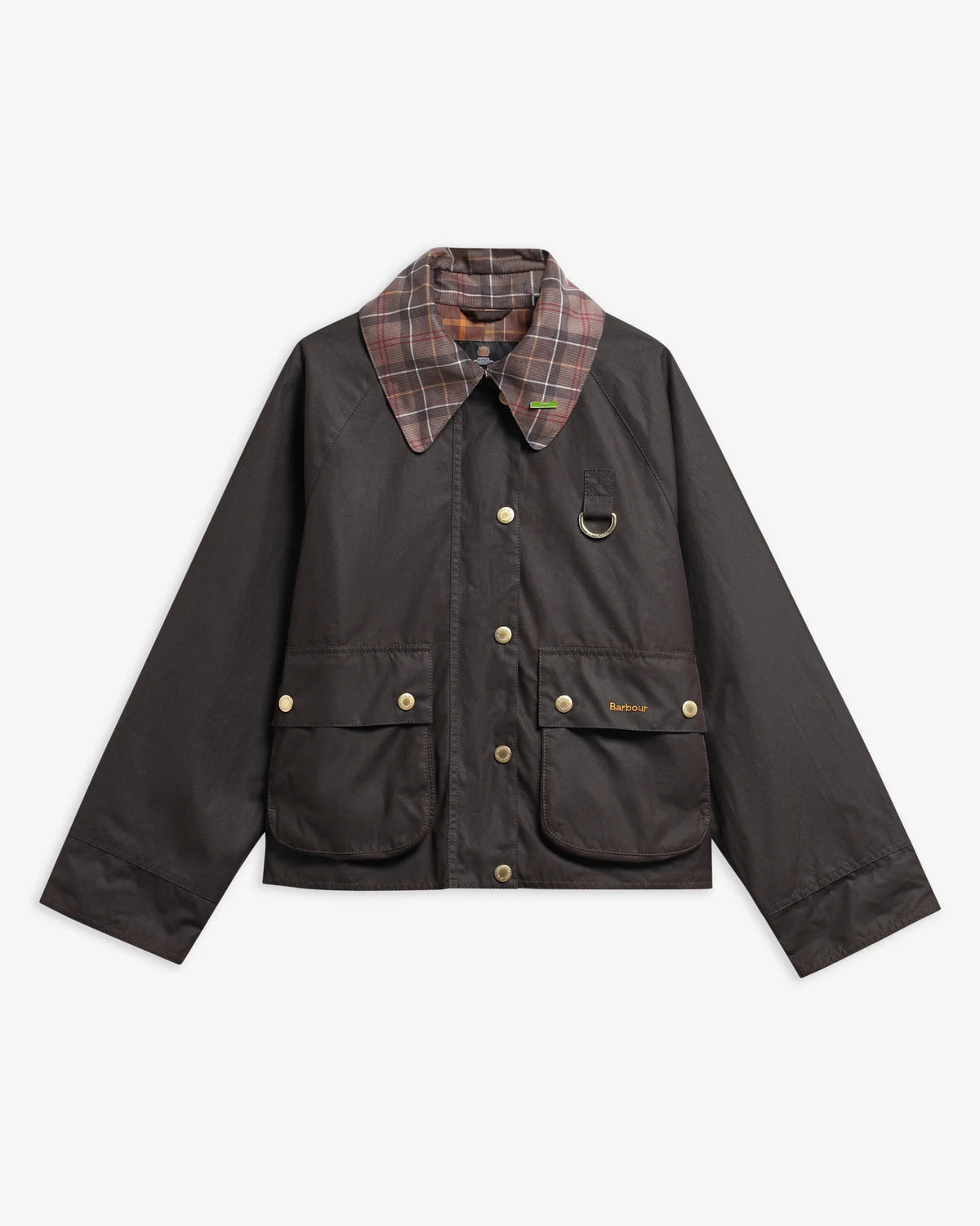 Barbour Icons Tartan Collar Spey Wax Jacket (Limited edition)