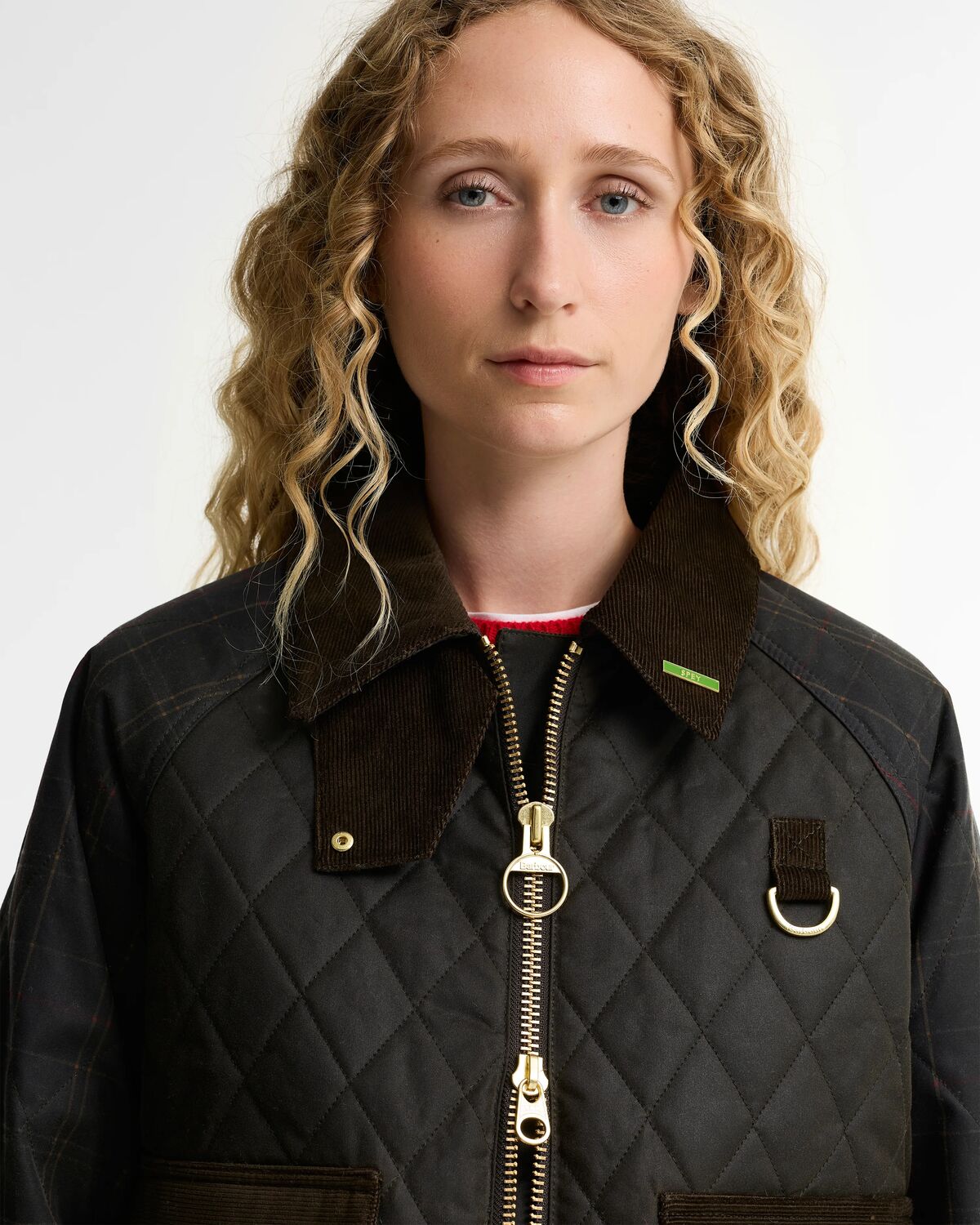 Barbour Reimagined Icons Tartan Quilted Spey Waxed Jacket