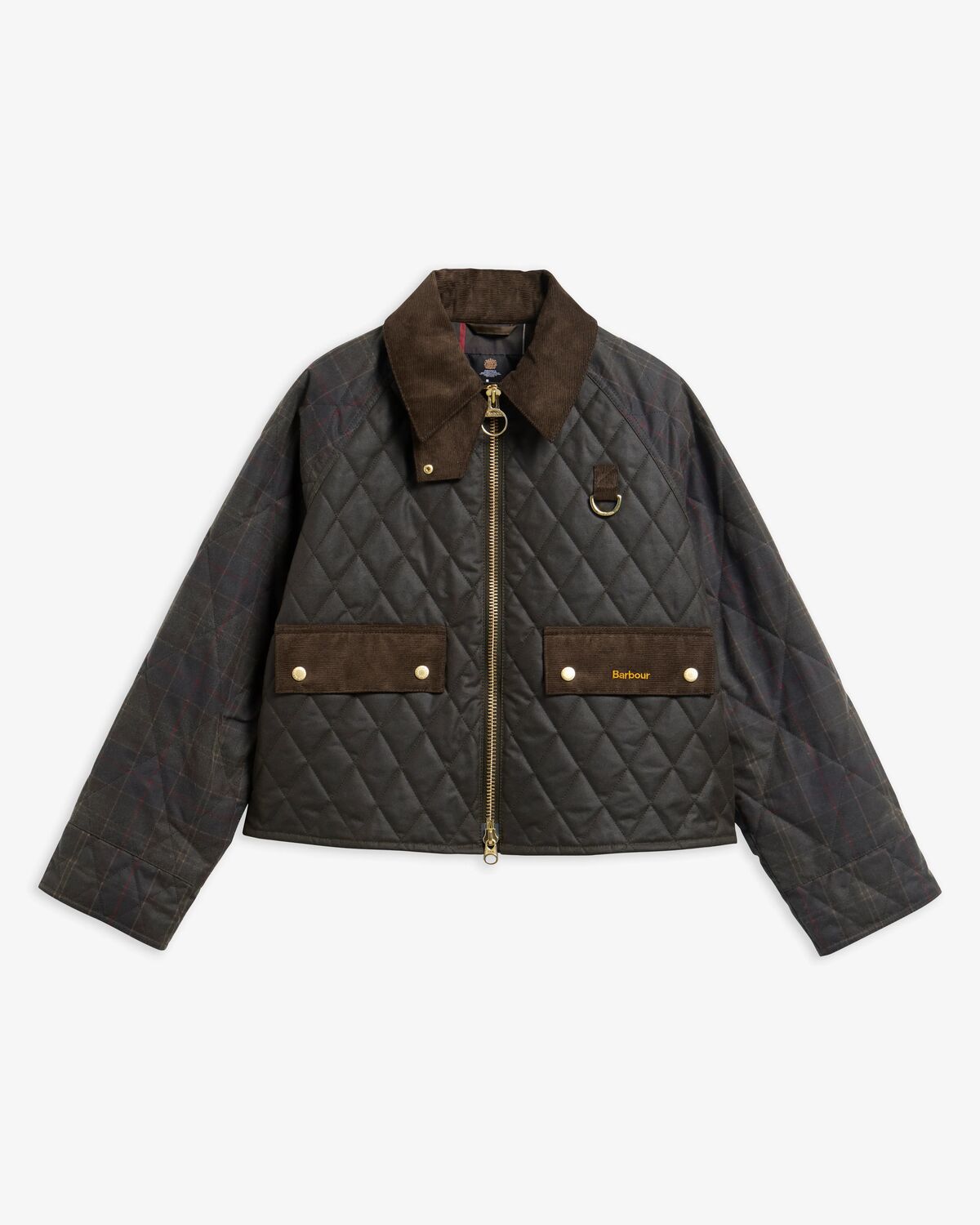 Barbour Reimagined Icons Tartan Quilted Spey Waxed Jacket