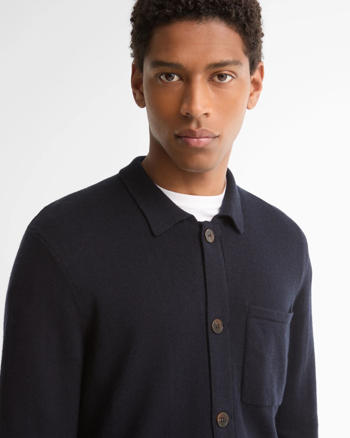 Barbour Bellam Knitted Cardigan - Navy