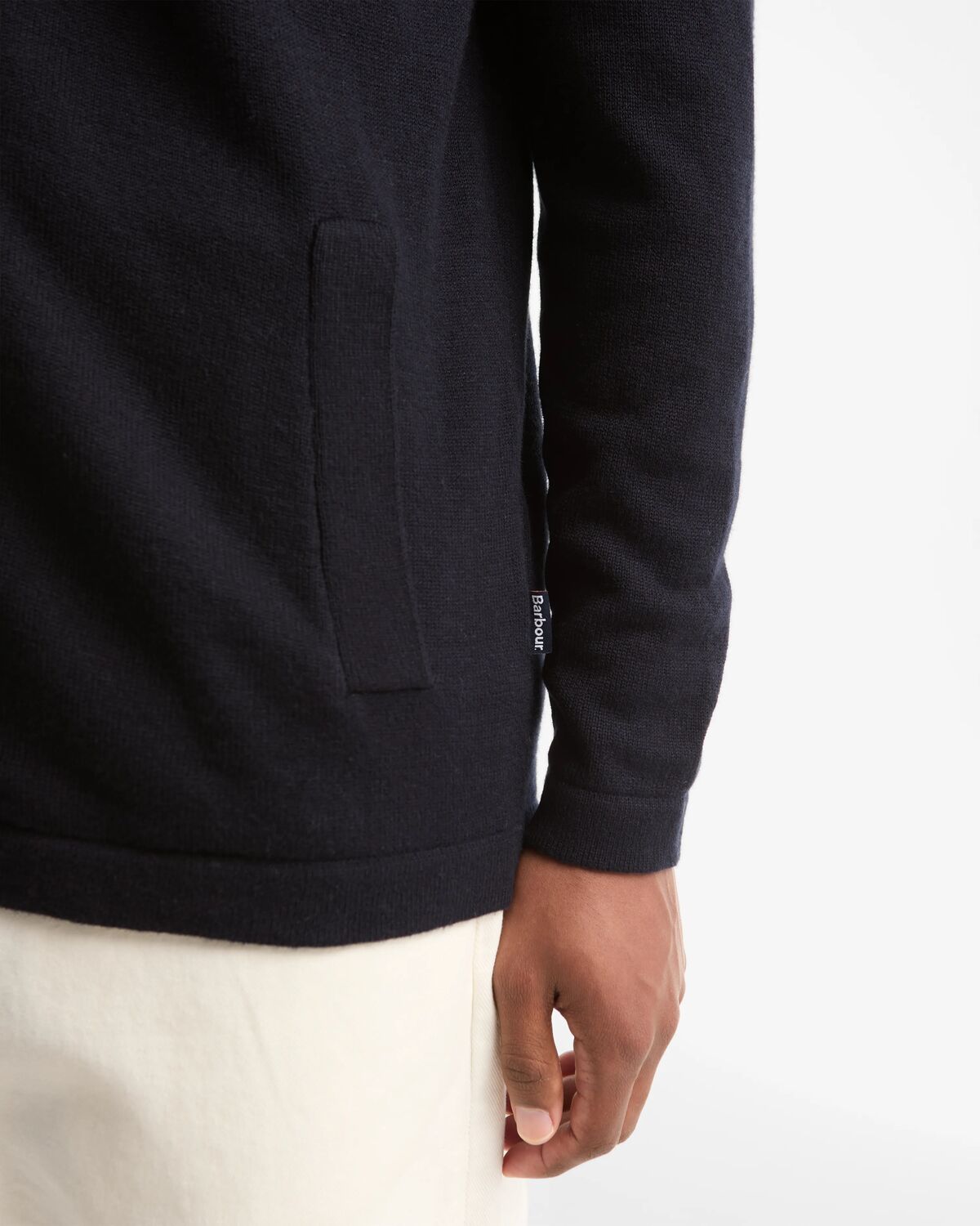 Barbour Bellam Knitted Cardigan - Navy