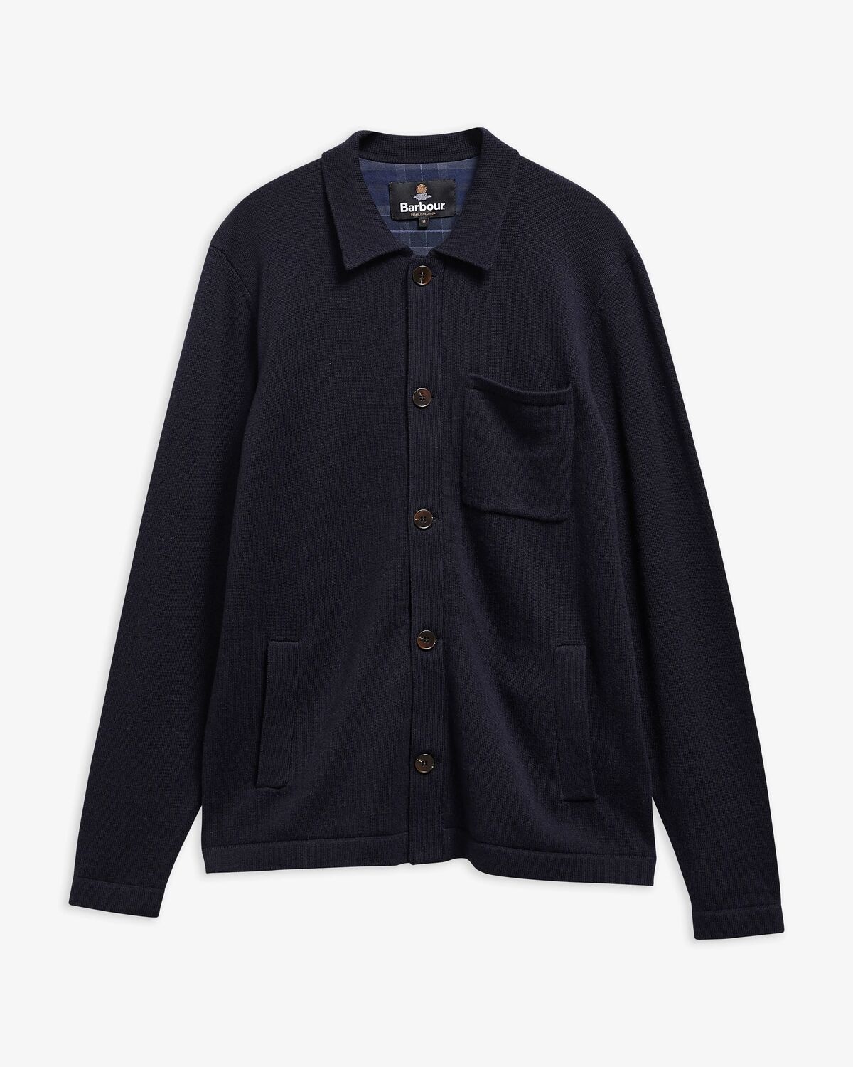 Barbour Bellam Knitted Cardigan - Navy