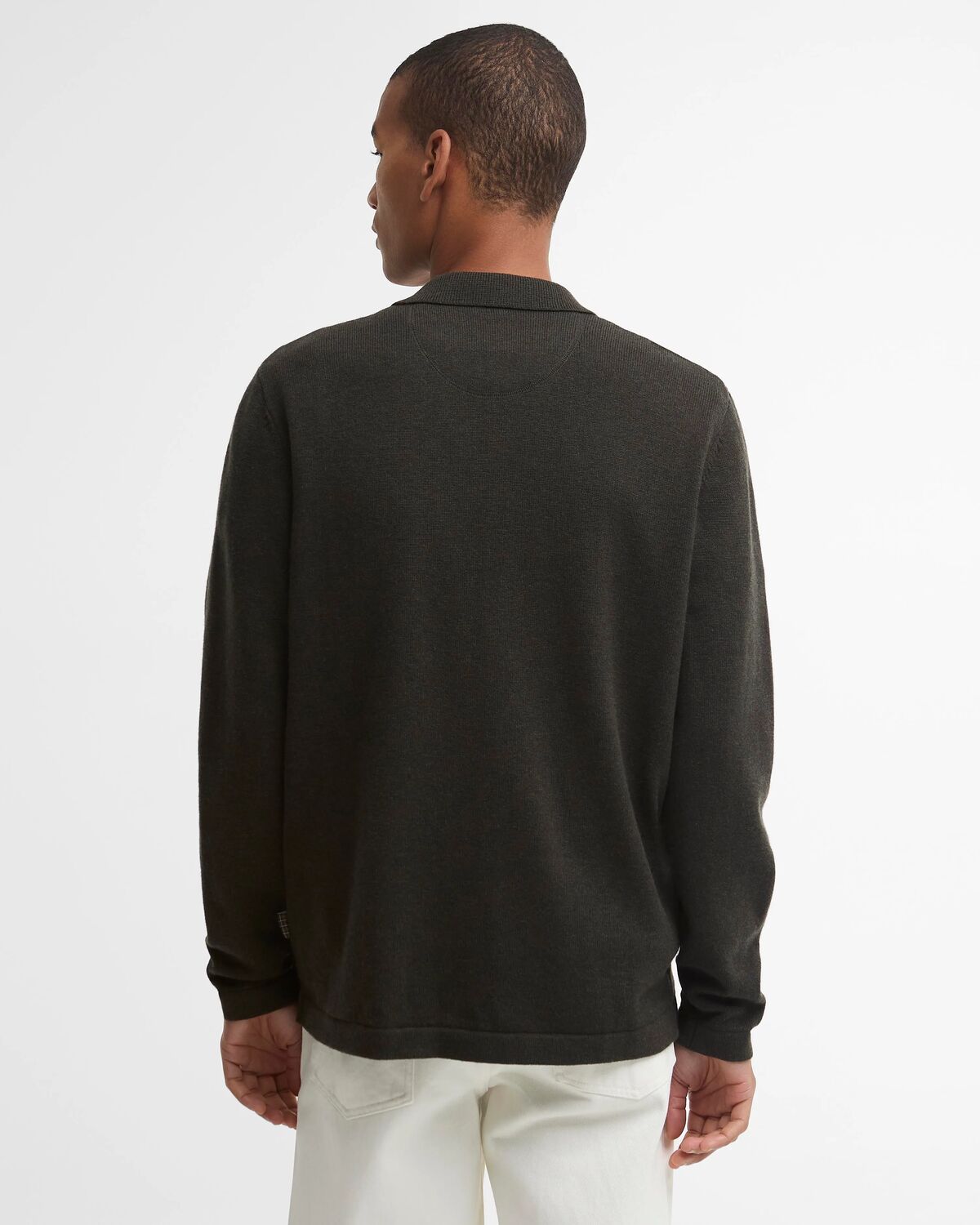 Barbour Bellam Knitted Cardigan - Olive