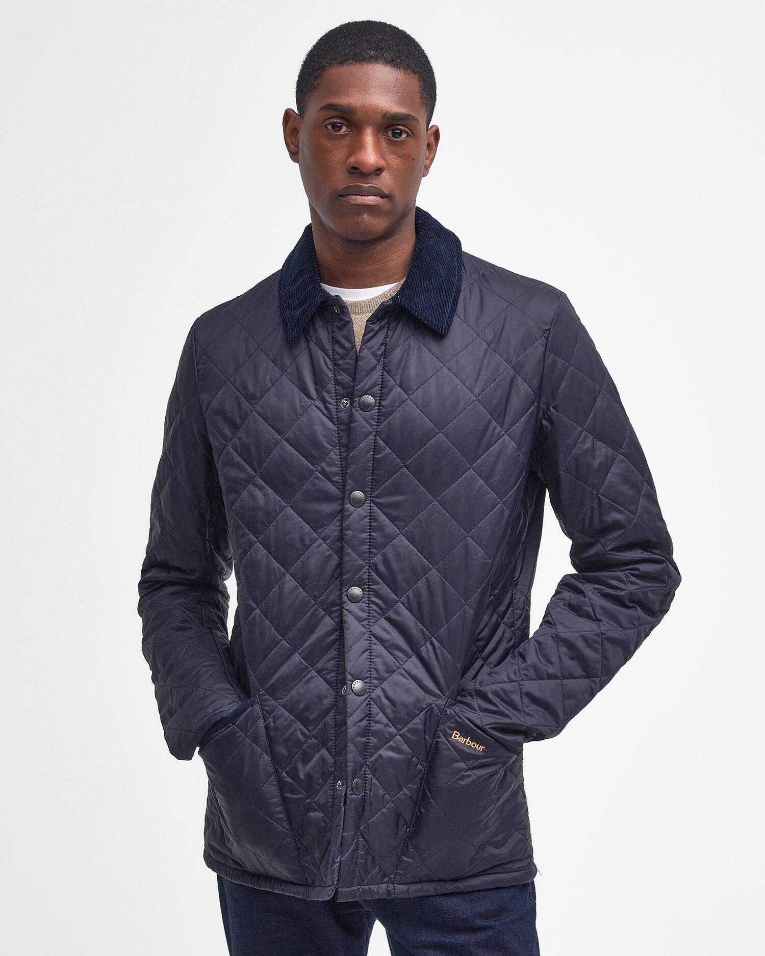 Barbour Heritage Liddesdale Quilted Jacket - Navy