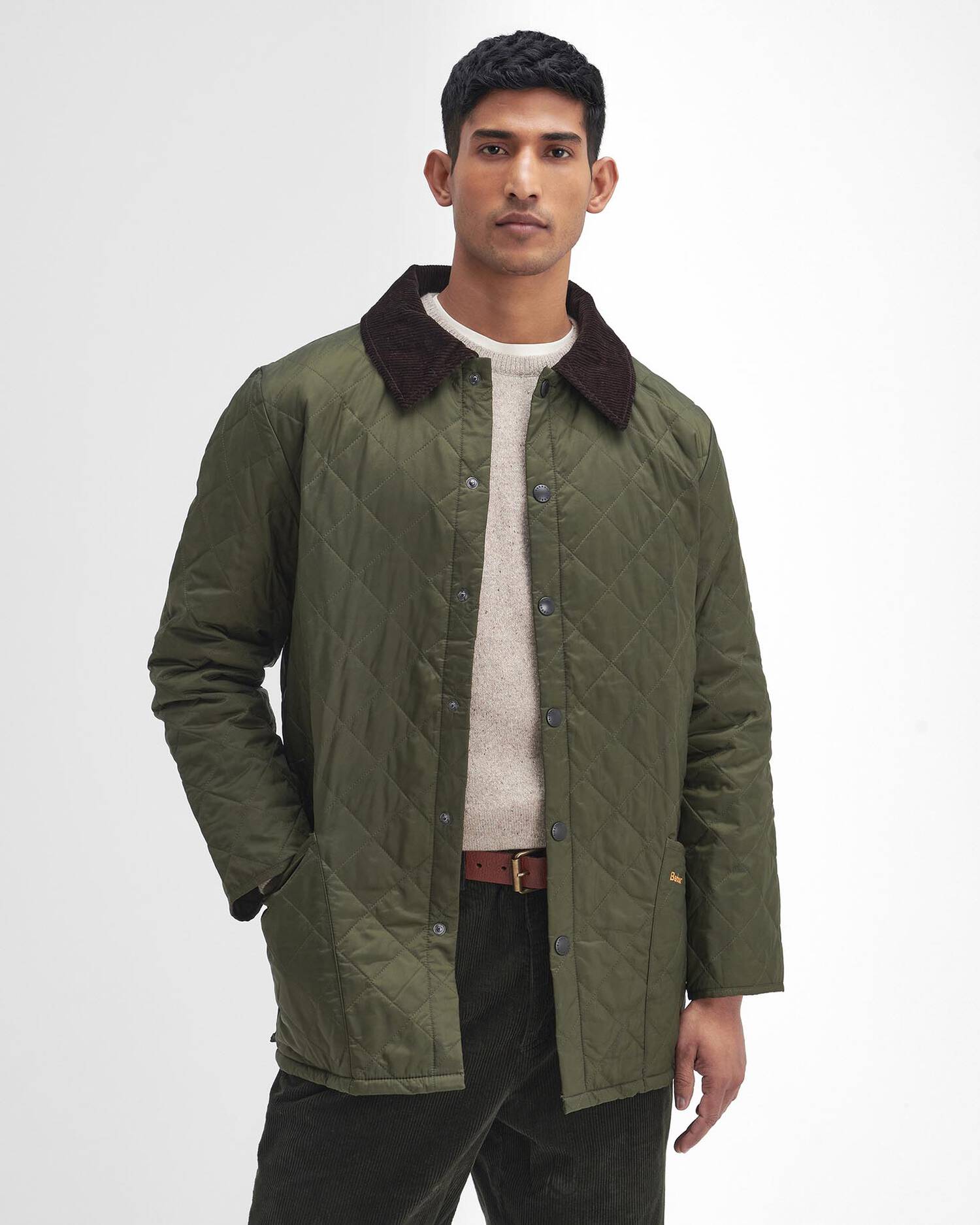 Barbour Heritage Liddesdale Quilted Jacket - Olive