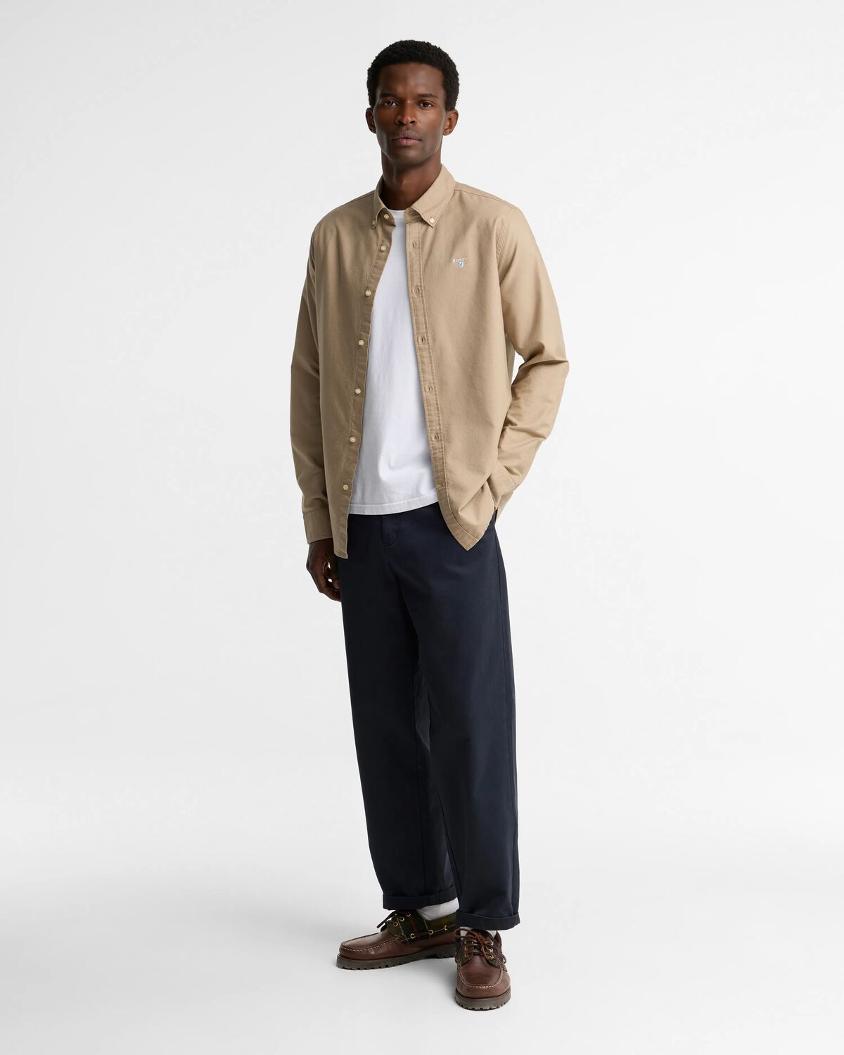 Barbour Oxtown Tailored Shirt - Stone