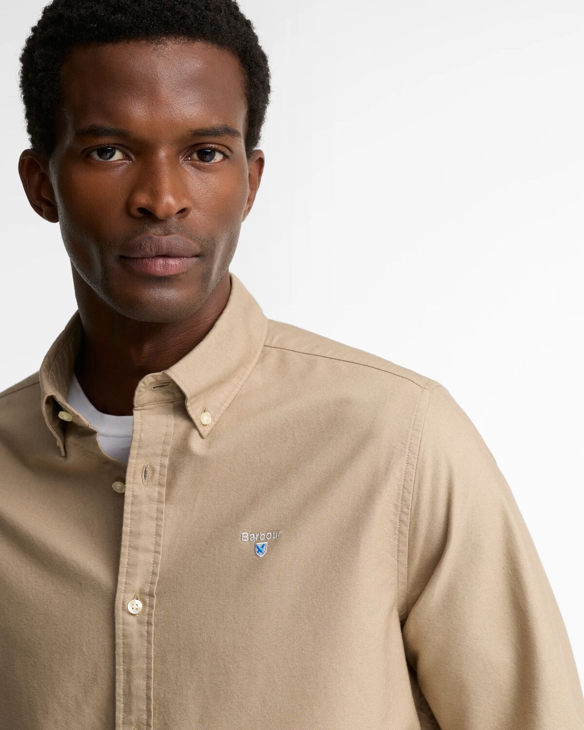 Barbour Oxtown Tailored Shirt - Stone