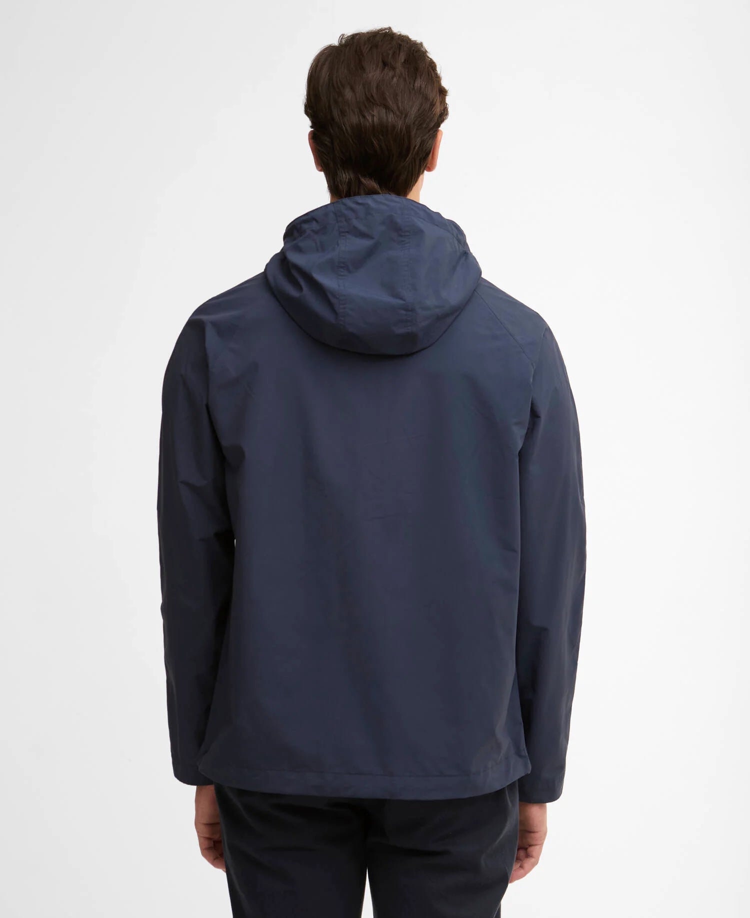 Barbour Modern Rokig Hooded Showerproof Jacket - Navy