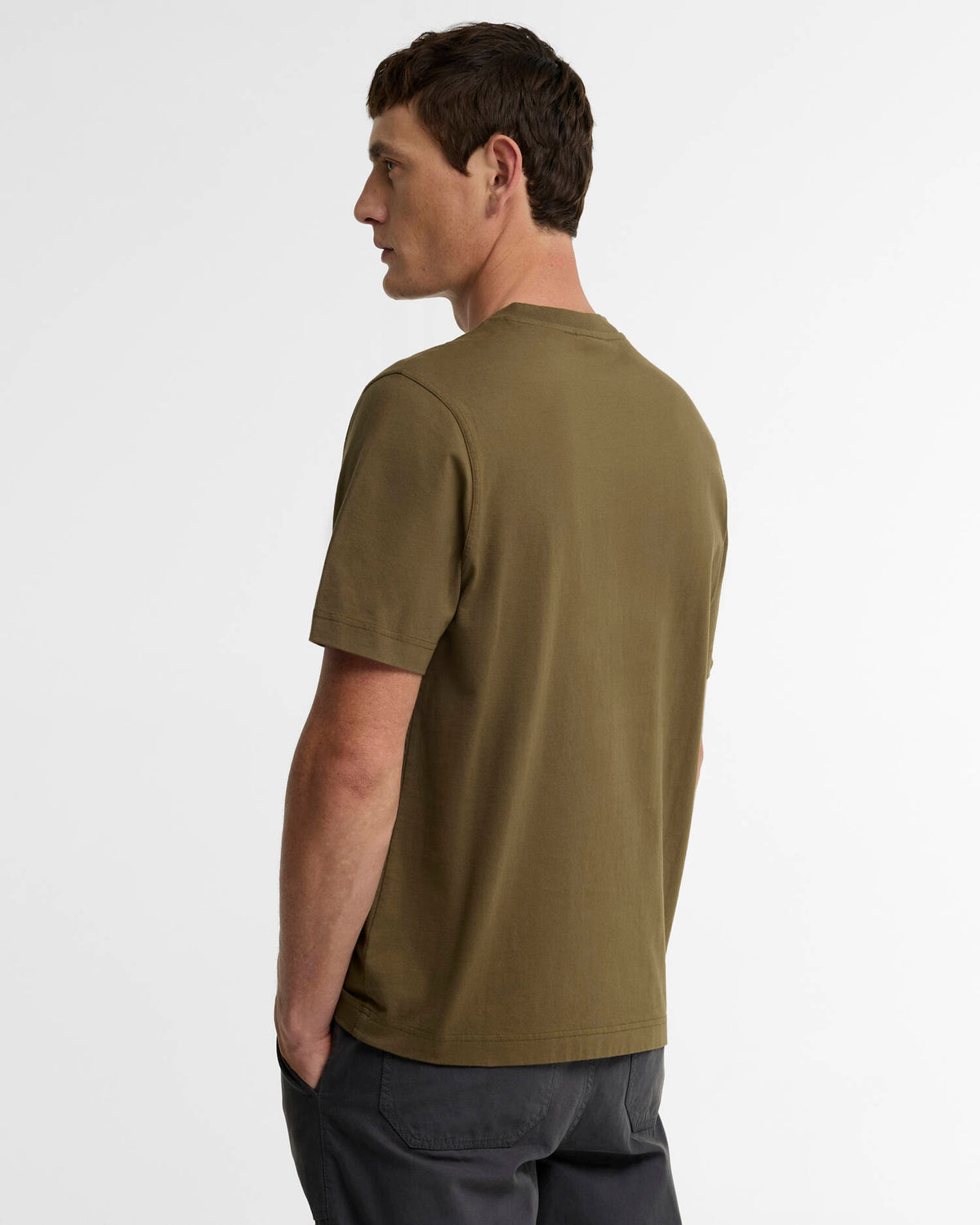 Barbour Wadsworth Relaxed Graphic T-Shirt - Olive