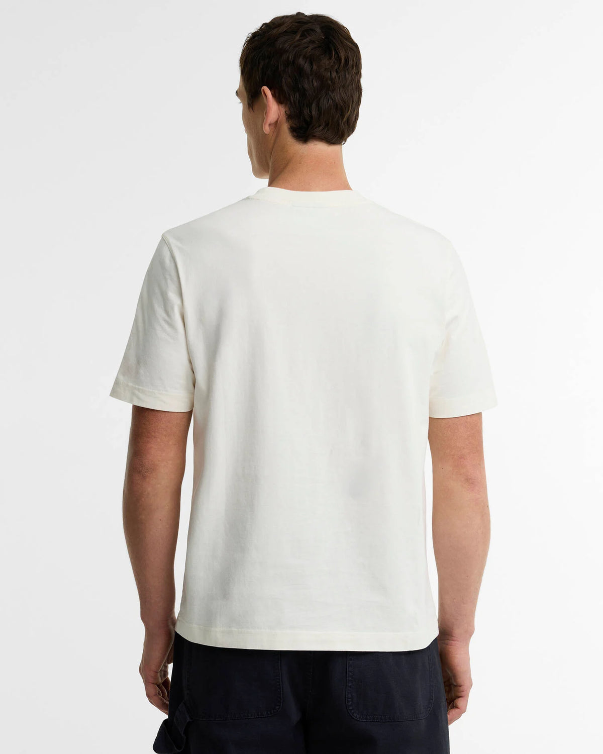 Barbour Wadsworth Relaxed Graphic T-Shirt - White