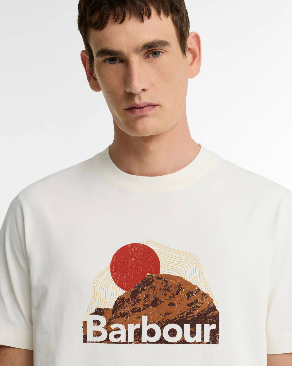 Barbour Wadsworth Relaxed Graphic T-Shirt - White