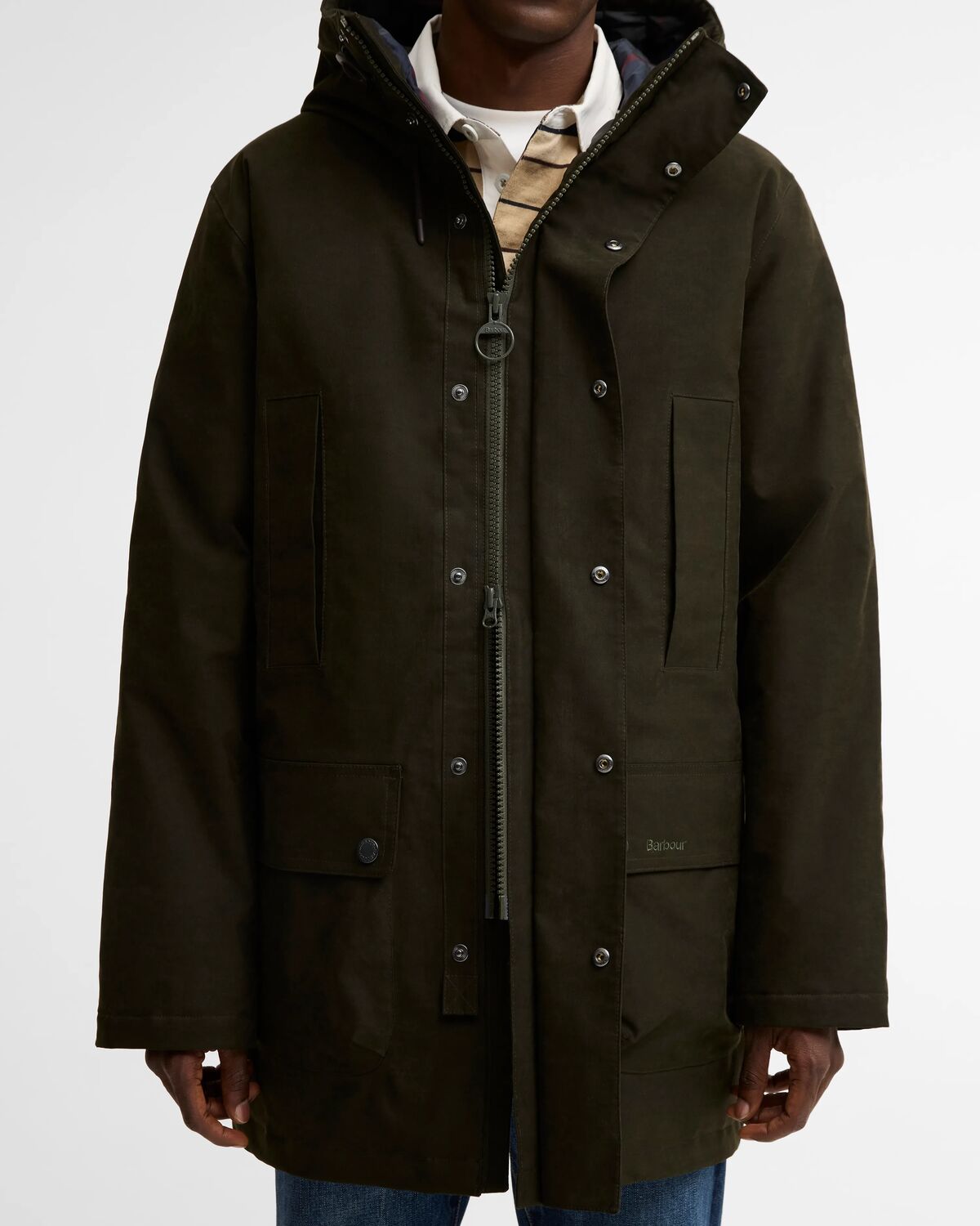 Barbour Northfield Winter Waterproof Parka - Sage