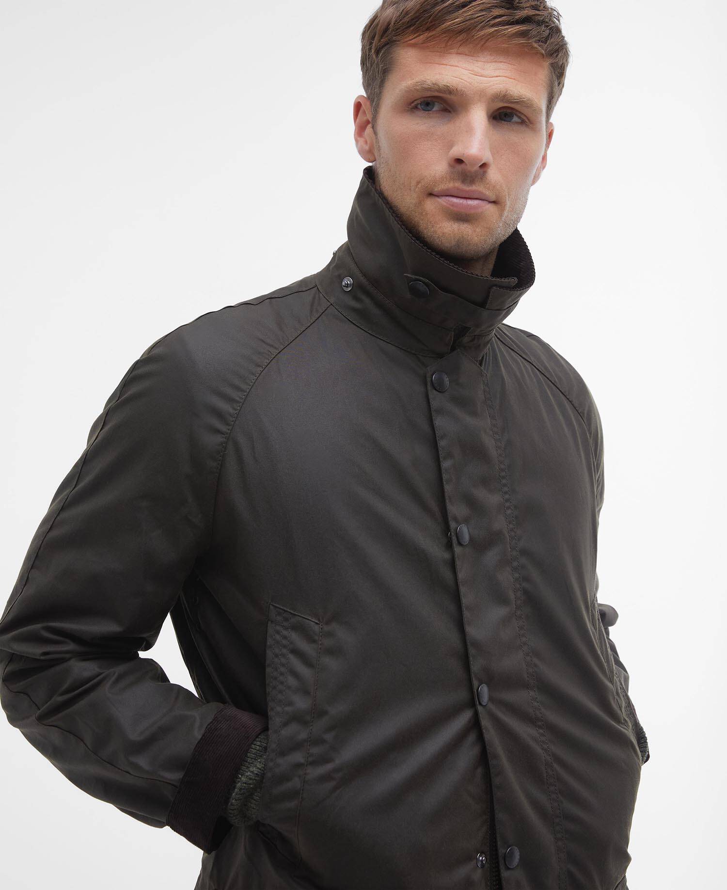 Barbour Bristol Wax Jacket - Olive