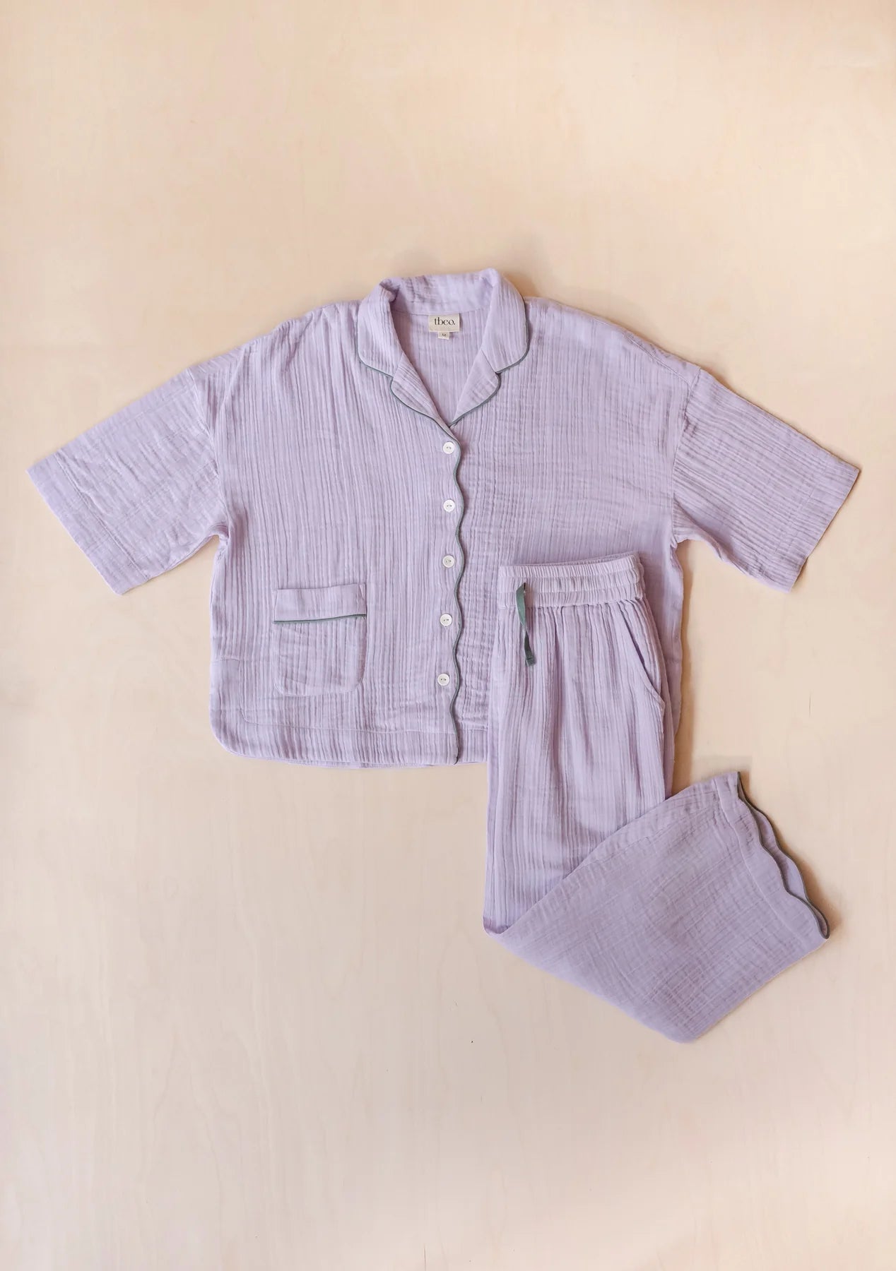 Cotton Pyjamas - Lilac