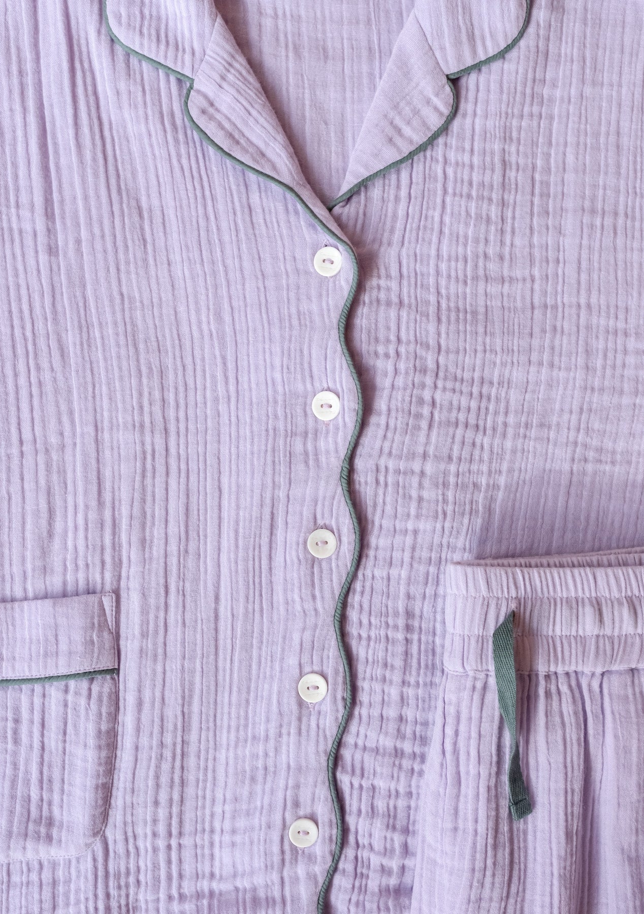 Cotton Pyjamas - Lilac