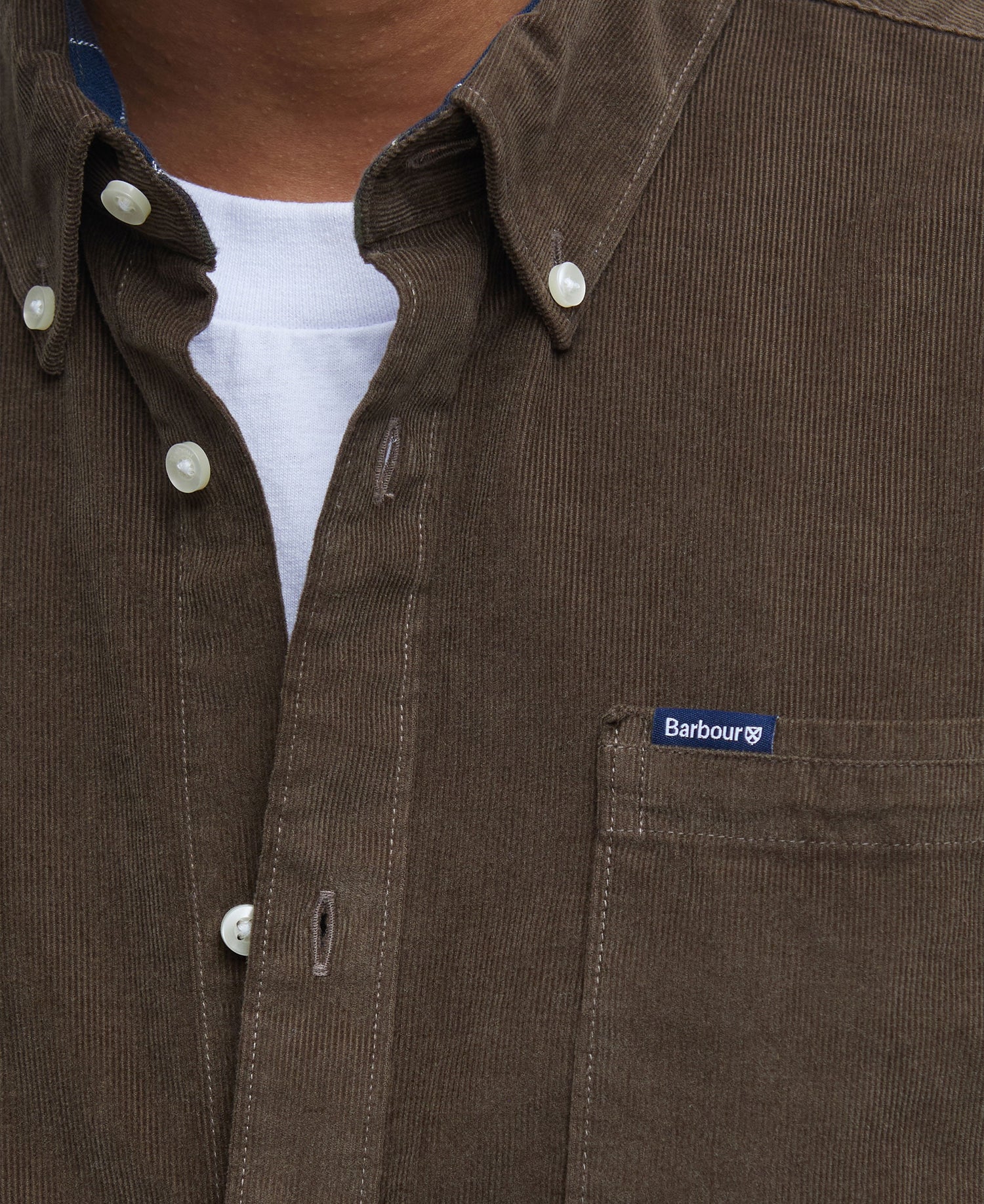 Barbour Ramsey Tailored Shirt - Brown